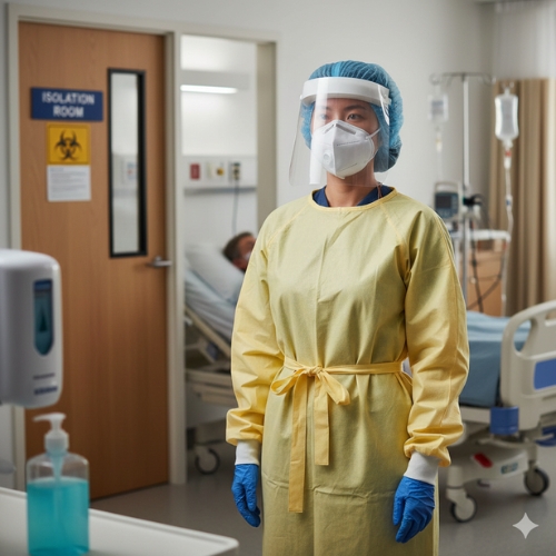 Hospital isolation uniform manufacturers in pcmc